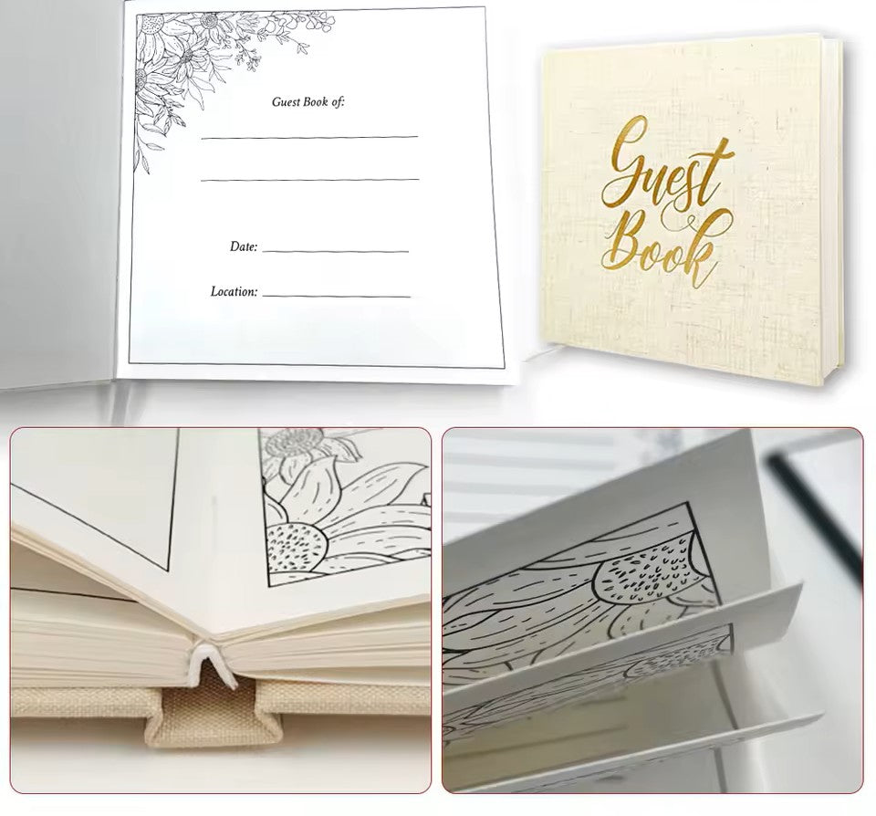 Luv Connections Wedding Guest Book