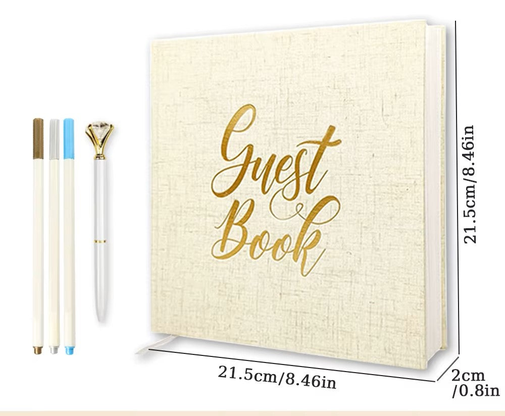 Luv Connections Wedding Guest Book