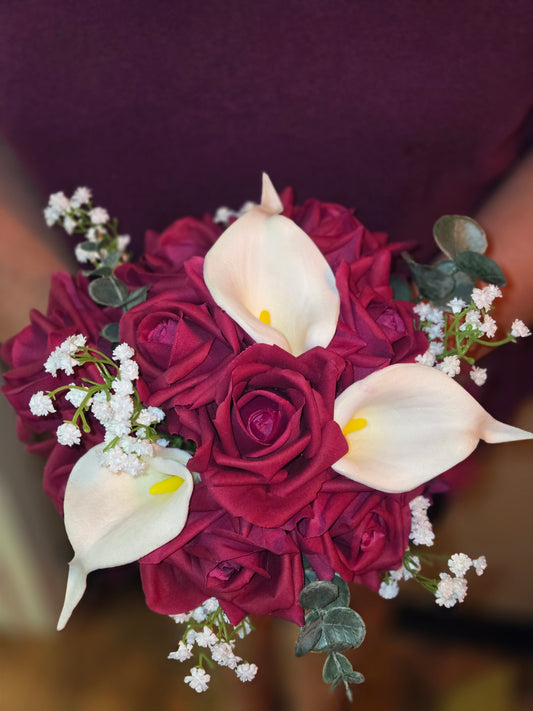 Luv Blooms Calla Lily Bridal/Bridesmaids Bouquet